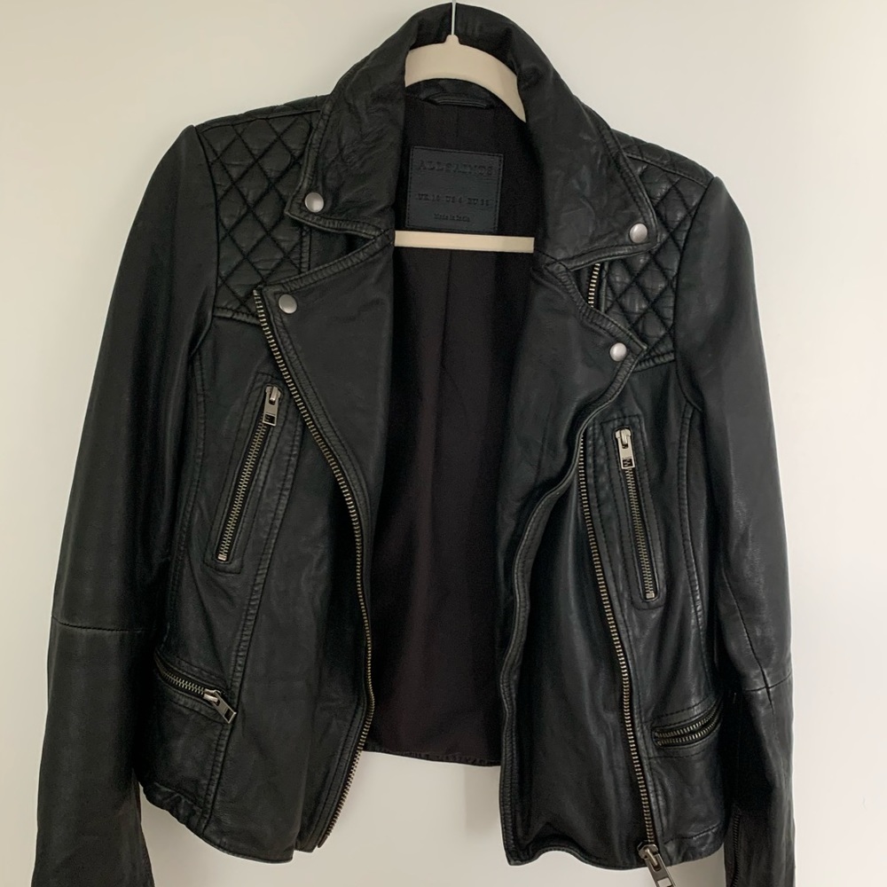 All Saints Leather Jacket